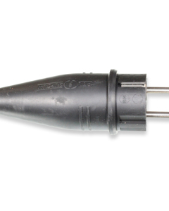 Plug rubber 230V black Merten